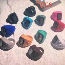 1pc Resettable 5-Digit LCD Electronic Finger Counter With Digital Display, Suitable For Sports, Training, Muslim Prayer Beads, And Tasbih Bracelet Ring Counter, Electronic Manual Button Counter, Compact Portable Finger Ring Counter, Thumb Tally Counter For Learning, Exercise, And Other Counting Activities - Multicolor - View 31