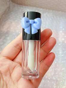 2 piezas Tubo de brillo de labios vacío recargable de 3ml con lazo, herramienta de belleza, tubo redondo mini, envase de lápiz labial transparente de tamaño de viaje, adecuado para aceite de labios y envase cosmético de brillo de labios de mujer, adecuado para rellenar brillo de labios DIY, aceite de labios y otros envases cosméticos, herramientas de maquillaje, regalos para mujeres, para el Ramadán, Eid Al-Fitr, San Valentín, Día de la Madre y Acción de Gracias. - Multicolor - Ver 7