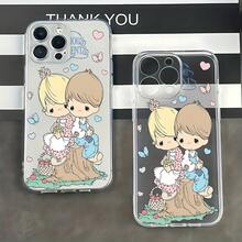 Phone Case: Art P-Precious M-Moments Compatible With  17 16e 16 15 14 13 12 11 Pro Max Mini Air XR XS X 7 8 Plus Transparent TPU Soft Back Case Travel Essential Phone Case  17 QRYD - 混合顏色 - 查看 1
