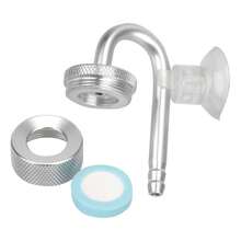 Aquarium Accessoires CO2 Generato Fish Tank Bubble Atomizer Aquarium CO2 Diffuser For Aquatic Plant Growth With Suction Cup - A - View 6