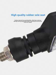 2pcs Motorcycle Turn Signal Lights, High Brightness LED, Steady Yellow, Motorcycle Electronic Turn Signals, Daytime Running Lights - Advanced Version - View 9