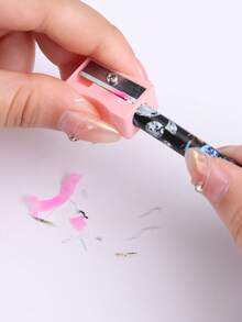 Rhinestone Picker Set, Sticky Resin Picker, Pencil Nail Dotting Pen, Wax Pencil, Synthetic Gemstone Pickup Tool, Self-Adhesive Wax Pencil Art Tool For Nail Art DIY With Sharpener - Multicolor - View 11