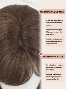 NAMM 14 Inch Short Straight Bob Wig For Women Brown Wig With Side-Bangs Heat-Resistant Synthetic Fiber Costume Hair Wigs For Daily Or School Use -Ar- Cosplay Costume Wigs - Sakura Celebrations Glam & Party Streetwear Photography - Girls Gift Wig Accessories - Brown - View 7