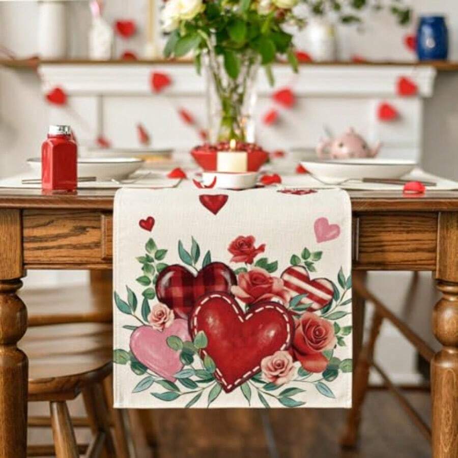 Kitchen Tablecloth - 13" X 60", Table Runner - View 1