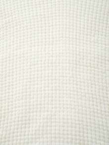 Camisa polo de unicolor para hombre LOOKUN, cuello en V, transpirable y cómoda, casual de negocios, manga corta, parte superior de punto ligera, primavera/verano - Blanco - Ver 5