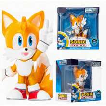 Simba Sonic 2.5英寸金属索尼克角色摆件，包含索尼克、塔尔斯、夏特，金属收藏品，完美的圣诞节/生日礼物，桌面摆件 - 1个独立摆件 - 彩色 - 查看 13