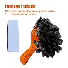 30cm Copper Core Firework Ignition Cables (100pcs/Bundle) - Remote Detonation For Professional Displays - A-30cm-100pcs - View 3