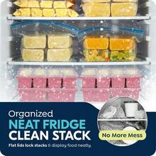 Silicone Freezer Trays With Lids, 2 Cup 1 Cup Soup Container Style Cube Trays, Easily Prepare Portioned Meals, Great Storing Soups, Leftovers, Sauces And Other Dishes, Dishwasher, Oven - 酒紅色 - 查看 6