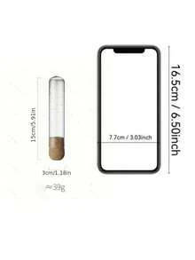 Creative Transparent Heat-Resistant Glass Tea Infuser And Filter With Test Tube Design, New Popular Tea Filter For Brewing Tea Back To School - Clear - View 10