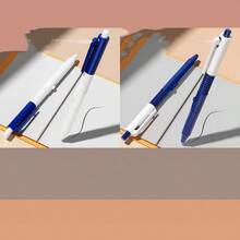 1pc Creative Mini Multifunctional Water Spray Ballpoint Pen, Cute & Quirky Water Spray Pen, Suitable As Student Back-To-School Prize, Random Color Combination, Back To School - Blue - View 12