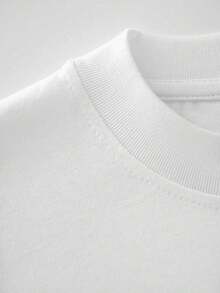 1pcs Women's Homies Letter Print T Shirt Casual 100% Cotton Round Neck Tee Streetwear Graphic Top, Gift Tee - 白色 - 查看 6