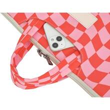 Laptop Shoulder Bag For 15 Inch/15.6 Inch  Pro - PinkCheckerShoulder15inch156inch - View 9