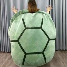 Wearable Turtle Shell Pillow Adult-51in Giant Turtle Costume Funny Dress Up Turtle Plush,Big Turtle Body Pillow Christmas Birthday Gifts For Adlut Girls (51in, Green) - Green - View 2
