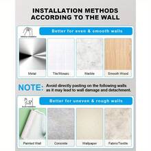 2pcs/4pcs/6pcs/8pcs Shower Curtain Hooks, Window Hooks, Multi-Functional Hooks For Household Use - Black - View 6