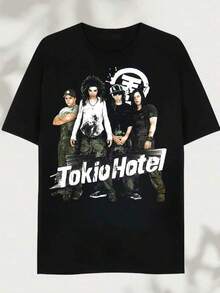Men Outdoor Tees & Tanks - Black - View 1