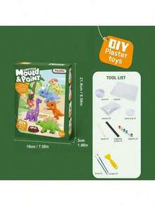 Welcome Learning Children's Art & Craft Set, Painting Tools, Space Themed Creative Activity DIY Toys Gift, Dinosaur Painting Set, Suitable For Kids, Girls, Boys, Toddlers, Children's Day Gift, Christmas Gift, New Year Gift, Birthday Gift - Multicolor - View 6