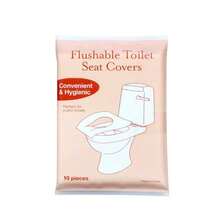 20/50/100 st. Bärbara toalettsitsskydd - Vattentäta toalettmattor med kuddpapper - Engångs bekväma resehotell för heminredning - Multifärgad - Visa 11