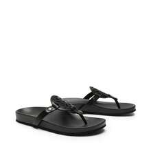 Women Platform Flip Flops Summer Vacation Thong Sandals Slippers Arch Support Soft Cushion Comfortable Dress Outings Flat Sandals Shoes - 黑色 - 查看 10