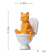 4个卡通猫咪坐姿摆件 - A - 查看 10