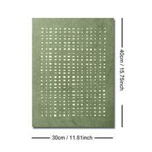 1/3pcs Set Unframed Beige Green Abstract Dots Lines Japanese Art Canvas Poster Retro Japandi Wall Art Print Wabi Sabi Minimalist Vintage Painting For Apartment,Living Room,Bedroom,Modern Home Decoration - A - View 11