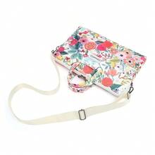 Water Resistant Laptop Shoulder Sleeve Case Bag For MacBook Pro 16 Inch And 15.6 Inch And 16 Inch Laptop (Flowers) - Flowers - View 6