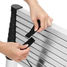 Aluminum Telescopic Ladder, Folding Ladder, Double Ladder, Sliding Ladder, Multi-Purpose Ladder, Ladder, Single Ladder, Aluminum Ladder - 2.6 M - View 4