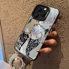 こちらの愛らしいアニメスタイルのスマホケースは、銀髪で紫の目をした東京アベンジャーズのキャラクターが特です。 17、16、15、14、13、12、11 Plus、17 Pro、17 Pro Max、17 Air、17シリーズ、Galaxy S22、23、24、25 Ultra Plus、およびEdge FEと互換性があります。 お友達、愛する人、または自分自身を分けるへの完璧なクリスマスプレゼントです。 - 透明な黒 - チェックする 8