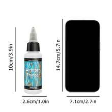 60ml Airbrush Thinner, Water-Based Acrylic Paint Thinner, To Improve Color Flow For Shoes, Clothes, Metal And Plastic Models. - 60ML - View 6