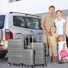 Luggage Sets - Grey - View 1