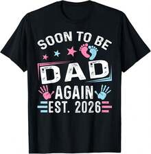 Pronto Será Papá de Nuevo Est. Camiseta vintage para papá 2026 - Negro - Ver 7