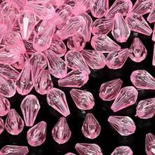 200pcs 13mm Teardrop Shiny Acrylic Beads, Suitable For DIY Bracelets, Necklaces, Keychains, Earrings And Crafts - water drop - View 9