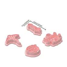 奇趣海洋生物造型软陶切割器套装，DIY手工章鱼、鱿鱼和鲸鱼耳环及饰品挂件工具 - th284 - 查看 9