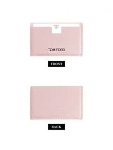 Tom Ford Pink Card Holder Mirror. Portable Double-Sided Mirror. New SS26 Fashion. Travel Essential. Exquisite And Stylish Leather Case Makeup Mirror. Portable Makeup Touch-Up Mirror. Suitable For Everyday Use, A Great Gift For Your Girlfriend. - Pink - View 8