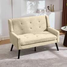 Home Theater Seating - Beige + Upholstered + Foam - View 3