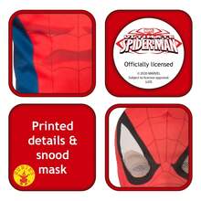KIWI Spiderman Opp Costume For Kids - Officially Licensed Character Costume - Authentic Superhero Costume - Spiderman Opp Costume For Kids - Perfect For Parties And Carnival - Easy To Put On And Take Off, Comfortable And Lightweight Fabric - 彩色 - 查看 3