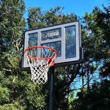 Basketball Net 12 Loops Thicker Ropes Weaved All Weather Bright Coloured Endurable Polypropylene - 1 PCS White - View 7