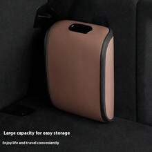 PVC皮革汽车鞋盒，专为汽车内饰设计的鞋子收纳盒，适用于乘客座椅和后备箱存放，适合在后备箱中整理鞋子。 - A - 查看 2