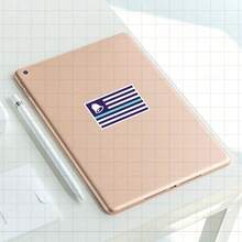 3-Inch "Taco Bell USA Sticker - Bold And Fun Vinyl Sticker For Laptops, Notebooks, Water Bottles, Study Desks, Office Corners, And Food Corners | Great For Fast Food Lovers, Humor Seekers, Students, And Young Adults | Perfect Gift For Friends, Family, And Colleagues | Fun Sticker For Food, Humor, And Patriotism" - Multicolor - View 4