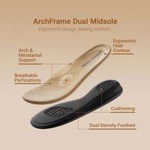 Women's Flat Sandals With Arch Support Adjustable Strappy Comfort Walking Sandals Casual Summer Everyday Shoes - 摩卡棕 - 查看 2