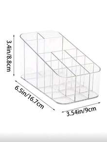 1/2pcsTransparent Acrylic Layered Display Racks, Storage Boxes, Cosmetic Storage Boxes, Trapezoidal Display Racks, Skin Care Products, Perfume, Lipstick Display Boxes, Lipstick Storage Boxes, Movable Storage Racks, Desktop Storage Boxes, Valentine's Day Gifts, Mother's Day Gifts, Room Decoration, - A - View 11
