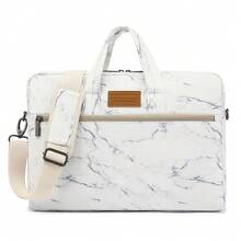 DACHEE Laptop Shoulder Bag For 15 Inch/15.6 Inch  Pro - WhiteMarbeShoulder15inch156inch - View 1