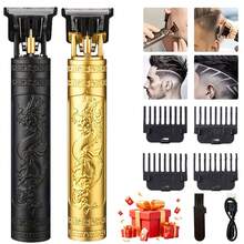 High-Speed Men's Electric Razor, Smart Anti-Pinch Hair Shaver, Thoughtful Valentine's Day Gift For Boyfriend - Black - View 2