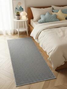 1pc Pet-Friendly Anti-Slip Rug - Luxurious Anti-Slip Polyester Rug, Pet-Friendly, Easy To Clean For Bedroom And Porch, Soft Massaging Feel, Bedroom Decor, Room Decor, Small Rug, Mat, Outdoor Mat, Garden Mat, Living Room Carpet - Multicolor - View 2