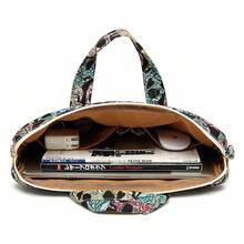Bolso de hombro para portátil DACHEE de 15 pulgadas/15.6 pulgadas Pro - Calavera gótica de hombro de 13 pulgadas y 133 pulgadas - Ver 6