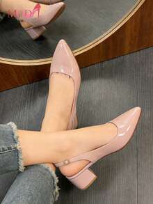 Women Pumps - Nude - View 3