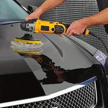 5件套4英寸清洁打磨套装，汽车抛光打磨垫轮组，带魔术贴背钻抛光附件，耐磨耐用研磨剂切割抛光打蜡套装，适用于车身维修、车辆保养和汽车美容 - 多色 - 查看 3