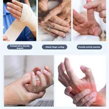 Entrenador de venas para mejorar la destreza de los dedos y la fuerza de agarre; entrenamiento de la fuerza de los dedos, la fuerza de la muñeca y la fuerza del brazo; entrenamiento de venas. - Negro - Ver 3