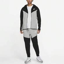 Nike Tech Fleece Joggers 'Black/Heather Grey' Bottoms Men - 彩色 - 查看 5