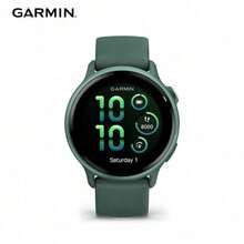 Garmin Active6 心率跑步游泳時尚運動智慧手錶，生日禮物，全天候健康數據洞察，續航力夠強，80+熱門運動模式 情人節禮物 - 彩色 - 查看 9