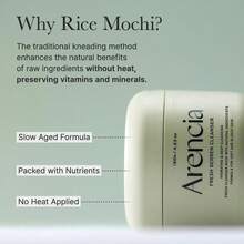 韩国米粉面膜洁面乳 - 温和去角质、深层清洁、保湿、收缩毛孔、去除黑头，蕴含米水和绿茶成分 - 綠茶 - 查看 7